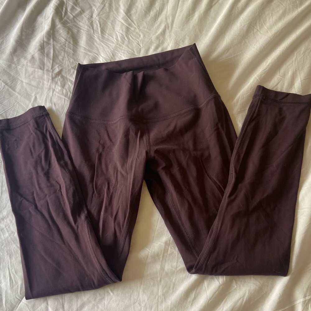 Purple align leggings